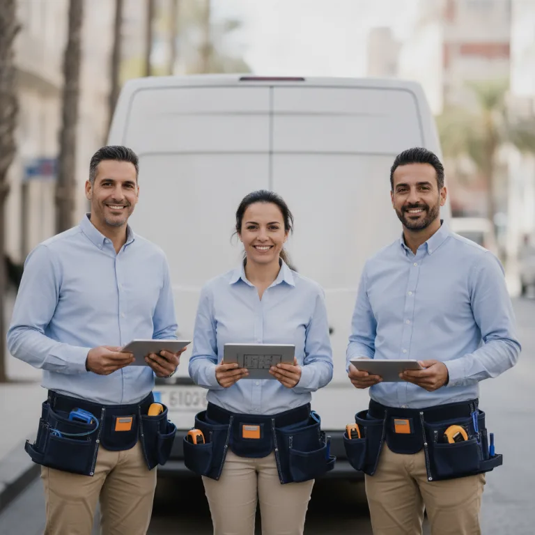 Agencia Inmobiliaria Comercial equipo en Benalmadena
